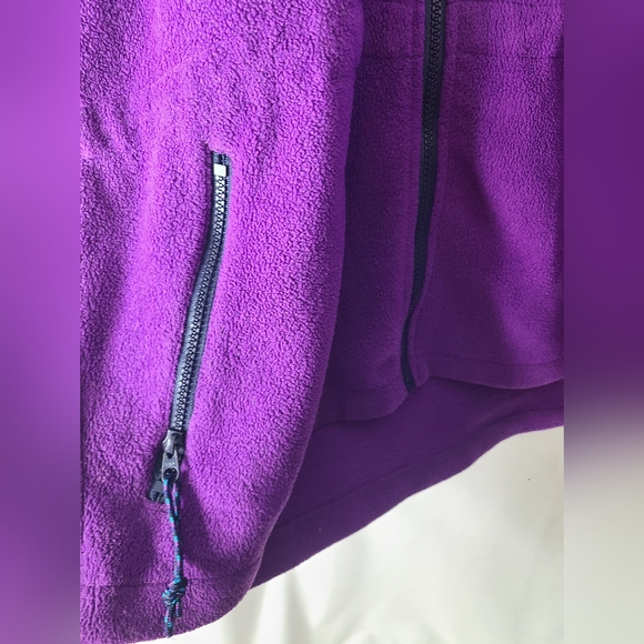 Columbia vintage fleece sweater Size large women's - Picture 3 of 9